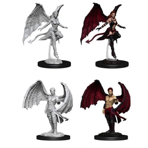 Dungeons & Dragons: Nolzur's Miniatures - Succubus and Incubus Dungeons & Dragons: Nolzur's Miniatures - Succubus and Incubus
