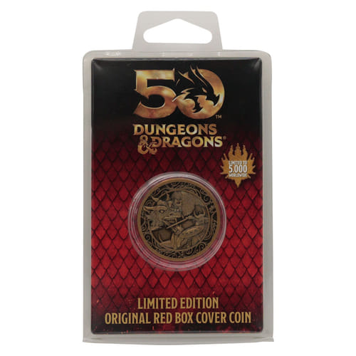Zberateľská minca Dungeons & Dragons k 50. výročiu Zberateľská minca Dungeons & Dragons k 50. výročiu
