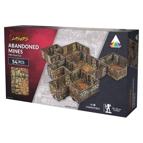 Dungeons & Lasers: Abandoned Mines Pre-painted Dungeons & Lasers: Abandoned Mines Pre-painted