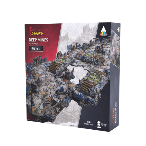 Dungeons & Lasers: Deep Mines Pre-Painted