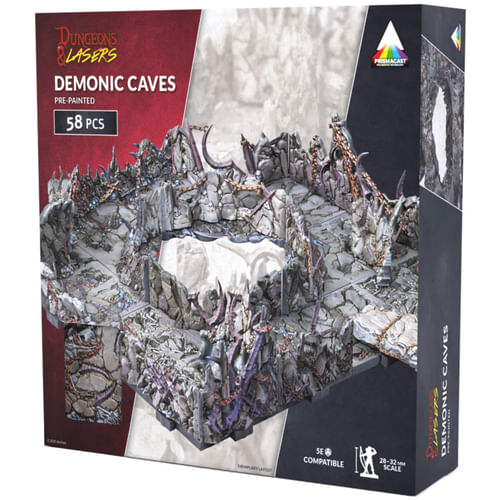 Dungeons & Lasers: Démonické jaskyne vopred maľované Dungeons & Lasers: Démonické jaskyne vopred maľované