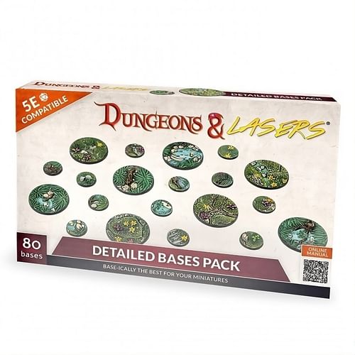 Dungeons & Lasers: Detailed Bases Pack Dungeons & Lasers: Detailed Bases Pack