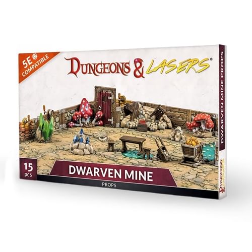 Dungeons & Lasers: Dwarven Mine Props Dungeons & Lasers: Dwarven Mine Props