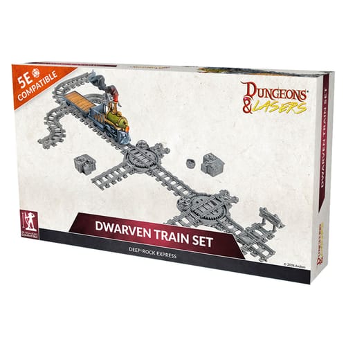 Dungeons & Lasers: Dwarven Train Set