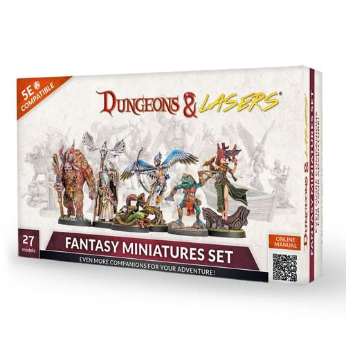 Dungeons & Lasers: Fantasy Miniatures Set Dungeons & Lasers: Fantasy Miniatures Set