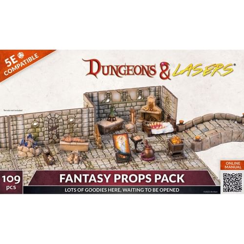 Dungeons & Lasers: Fantasy Props Pack Dungeons & Lasers: Fantasy Props Pack