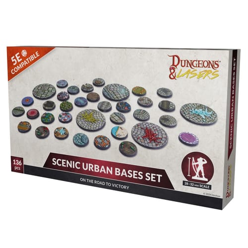 Dungeons & Lasers: Scenic Urban Bases Set Dungeons & Lasers: Scenic Urban Bases Set