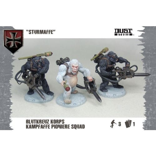 Dust Tactics: Blutkreuz Pioneer Squad Dust Tactics: Blutkreuz Pioneer Squad