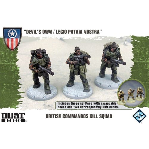 Dust Tactics: British Commandos Kill Squad Dust Tactics: British Commandos Kill Squad