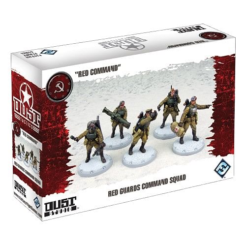 Dust Tactics: Red Guards Command Squad