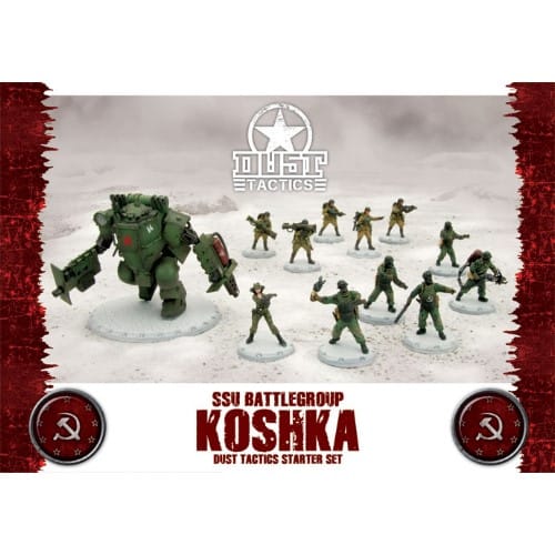 Dust Tactics Starter Set - SSU Battlegroup Koshka Dust Tactics Starter Set - SSU Battlegroup Koshka