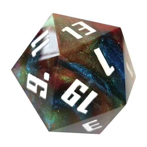 Levně Dvacetistěnná kostka - Magnetická bouře (5,5 cm)