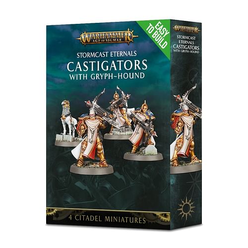 Easy to Build - Warhammer: AoS Castigators with Gryph-hound