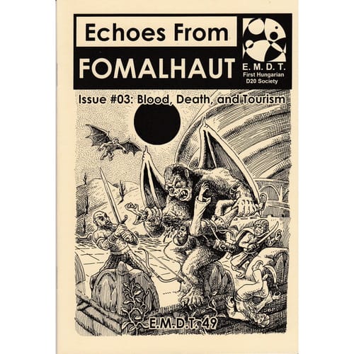 Levně Echoes From Fomalhaut 03: Blood, Death and Tourism