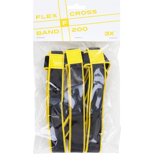 Elastické pásky Feldherr Flex Cross Band, žlté - M Elastické pásky Feldherr Flex Cross Band, žlté - M