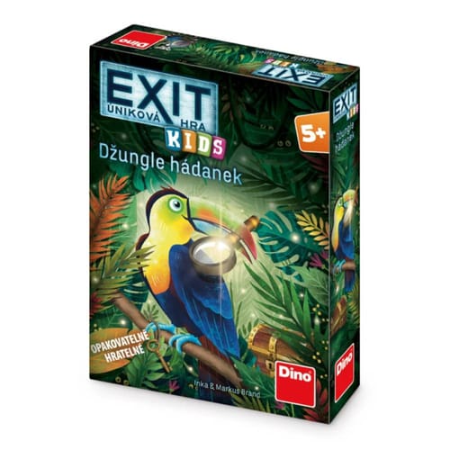 Levně Exit: Úniková hra pro děti - Džungle hádanek