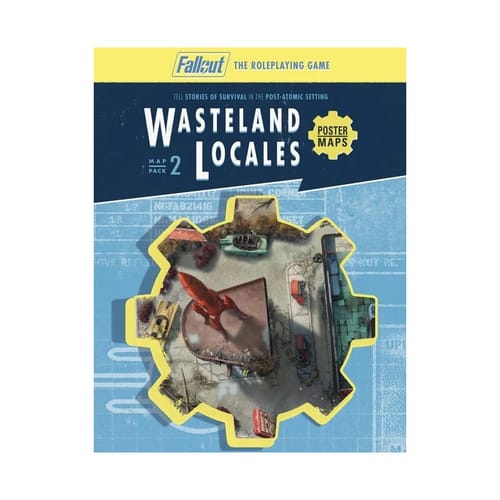 Levně Fallout: The Roleplaying Game - Map Pack 2: Wasteland Locales