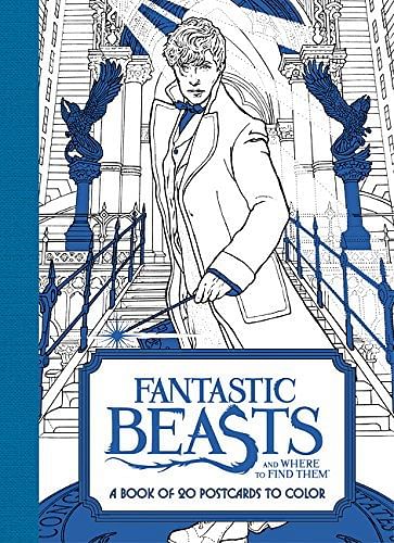 Obrázok Fantastic Beasts and Where to Find Them: A Book of 20 Postcards to Color