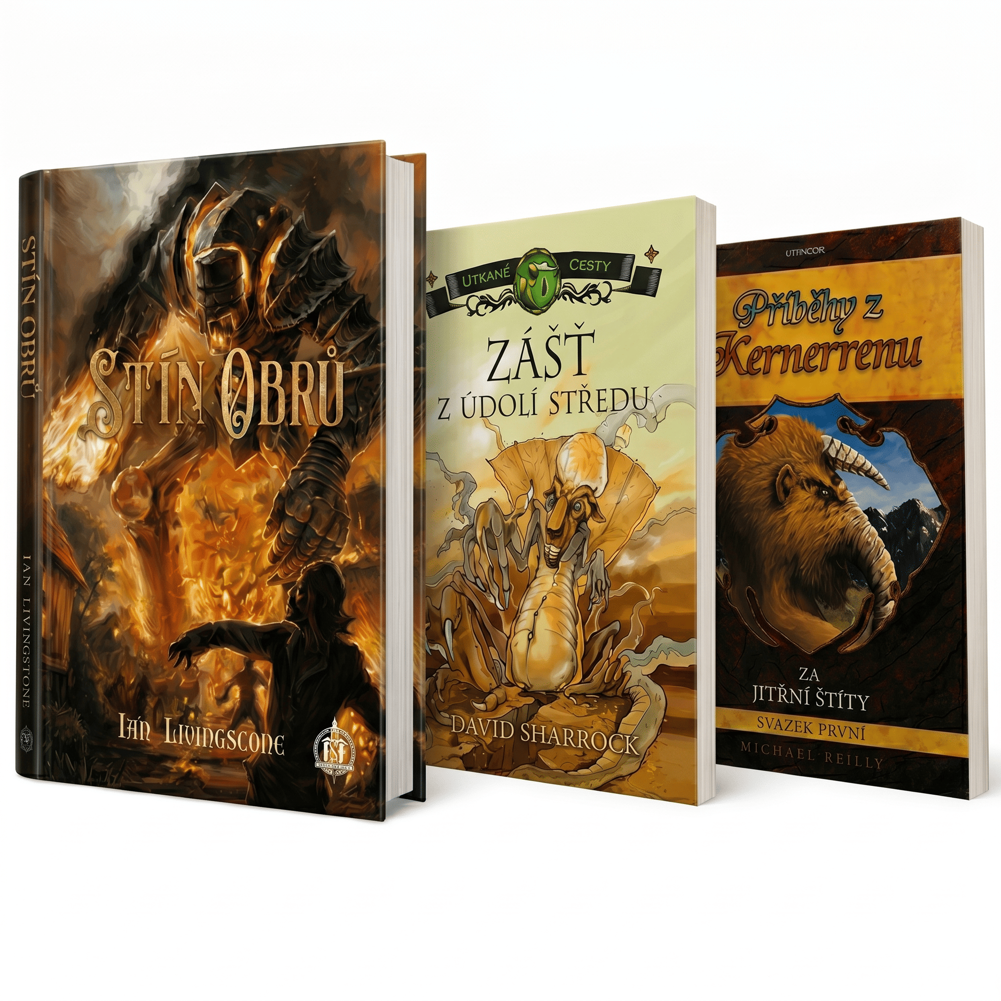 Fantasy gamebooky: Klasická RPG sada 3 knih