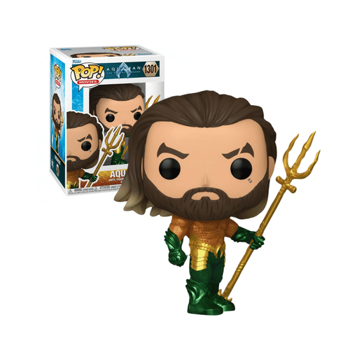 Levně Figurka Aquaman: The Lost Kingdom - Aquaman (Trident) Funko POP!