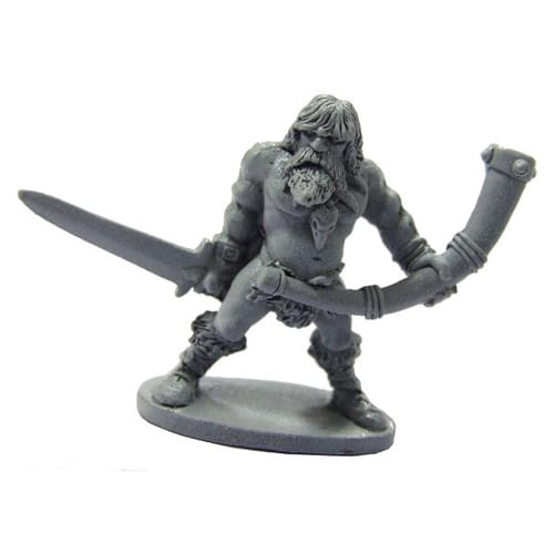 Postava barbara s rohom Postava barbara s rohom