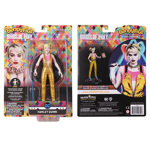 Obrázok Noble Collection Figurka Bendyfigs DC Comics - Harley Quinn