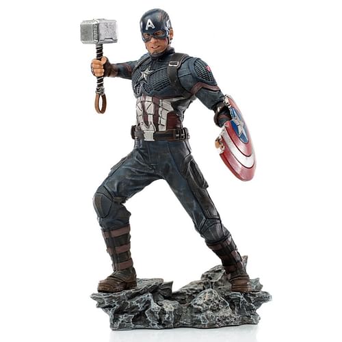 Obrázok Iron Studios Figurka Captain America Ultimate BDS Art Scale 1/10