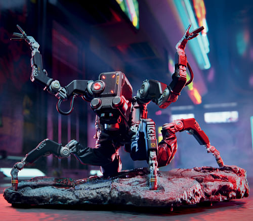 Obrázok Dark Horse Comics Figurka Cyberpunk 2077 - Militech Spiderbot Flathead (limitovaná edice)