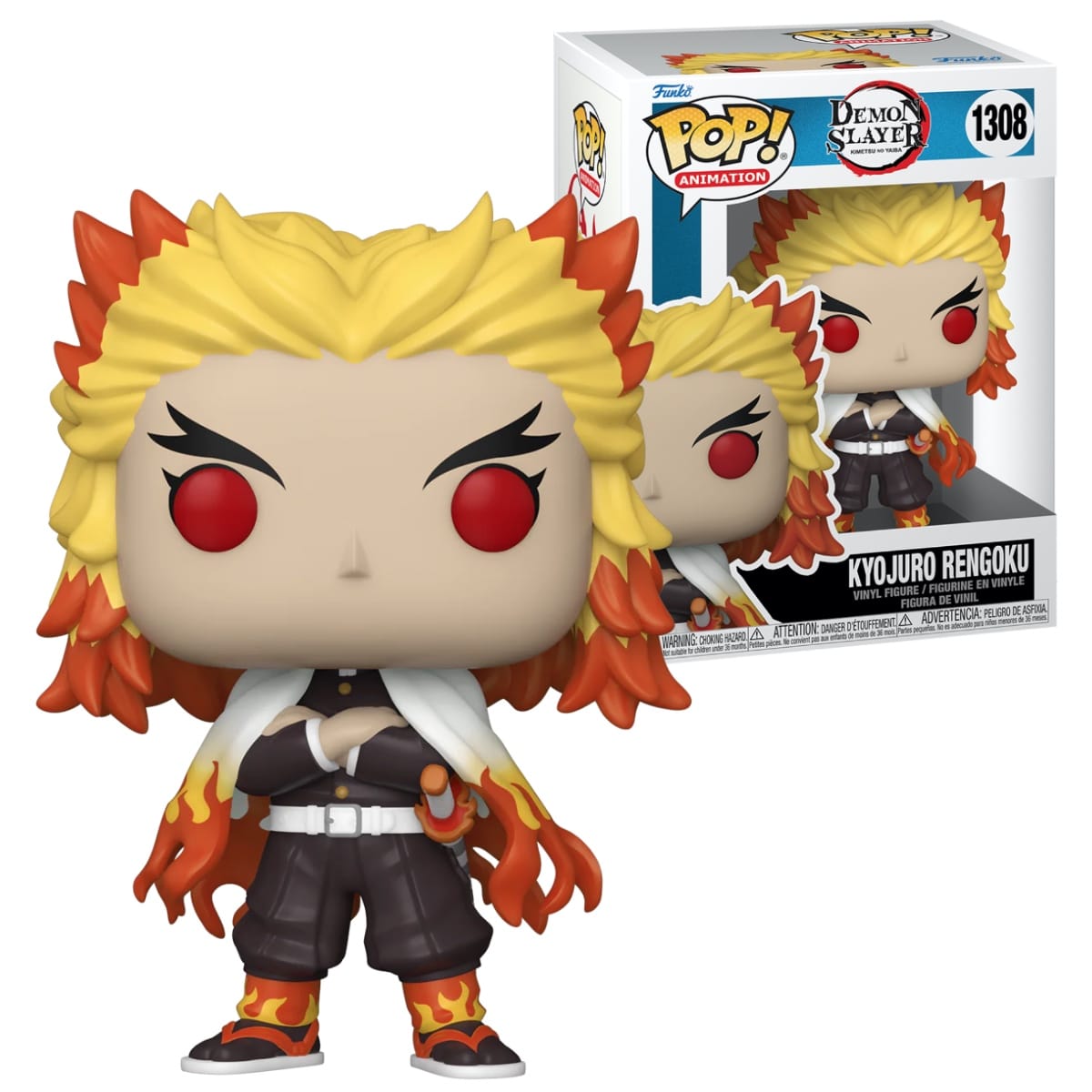 Figúrka Demon Slayer - Kyojuro Rengoku Funko POP!