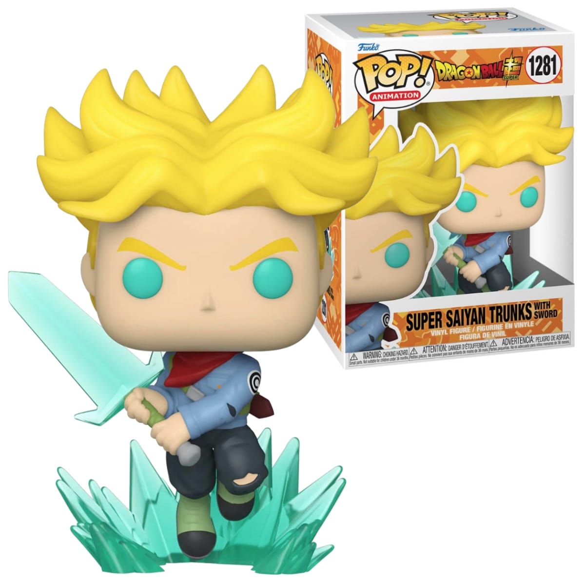 Funko POP! Dragon Ball Super Saiyan Trunks with Sword imago.sk