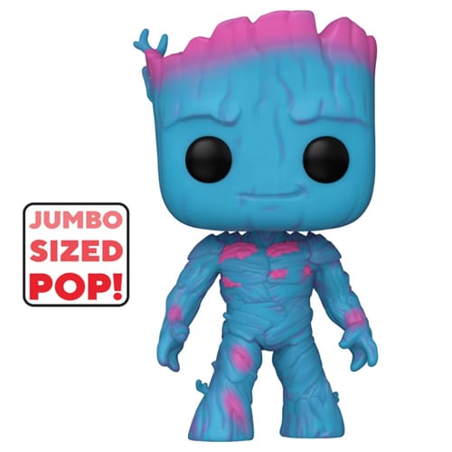 Levně Figurka Guardians of the Galaxy 3 - Blacklight Groot Jumbo Funko POP!