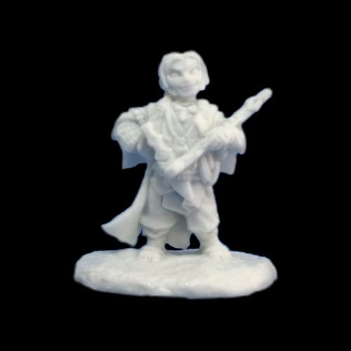 Figúrka Halfling Bard, Lem Figúrka Halfling Bard, Lem