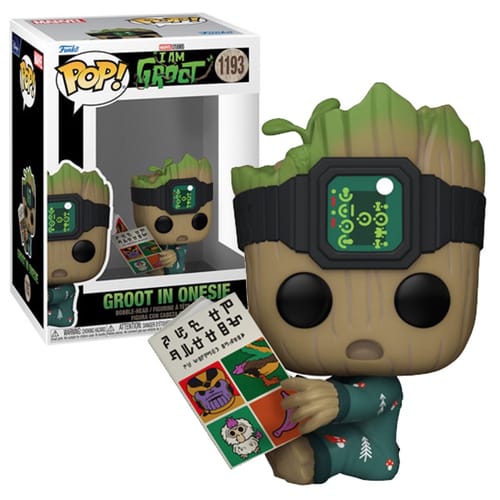 Figúrka I Am Groot - Groot in Onesie with Book Funko POP! Figúrka I Am Groot - Groot in Onesie with Book Funko POP!