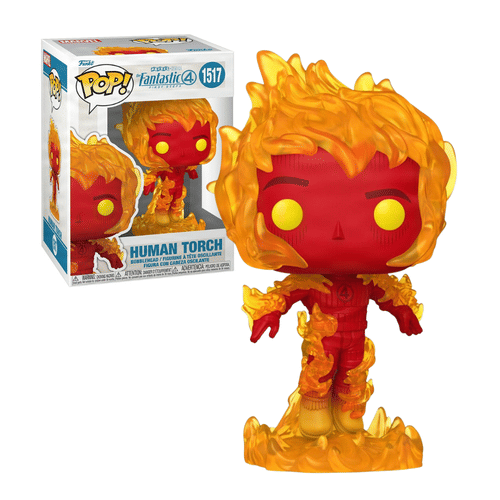 Levně Figurka Marvel: Fantastic 4 - Human Torch Funko POP!