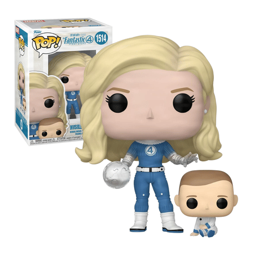 Levně Figurka Marvel: Fantastic 4 - Invisible Woman & Franklin Funko POP!