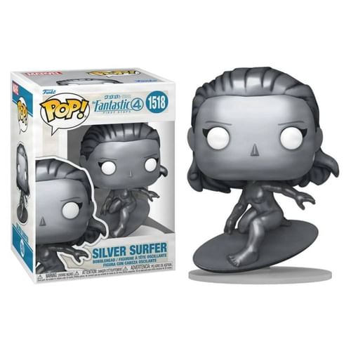 Figúrka Marvel: Fantastic 4 - Silver Surfer Funko POP! Figúrka Marvel: Fantastic 4 - Silver Surfer Funko POP!