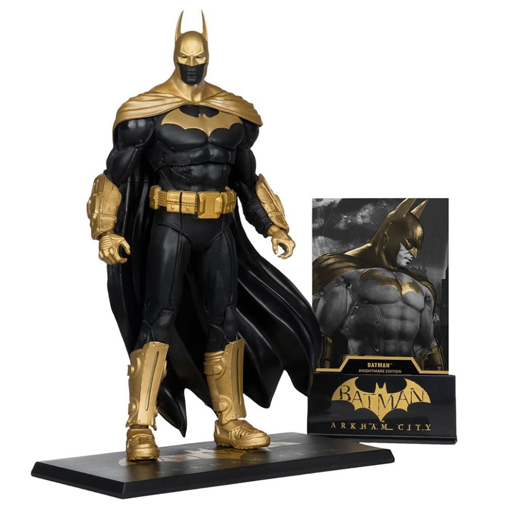 Figúrka McFarlane Toys DC Multiverse - Batman Arkham City (Gold Label)
