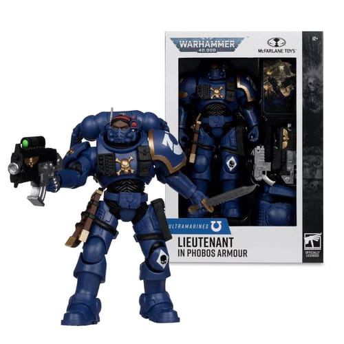 Levně Figurka McFarlane Toys Warhammer 40000 - Lieutenant in Phobos Armour