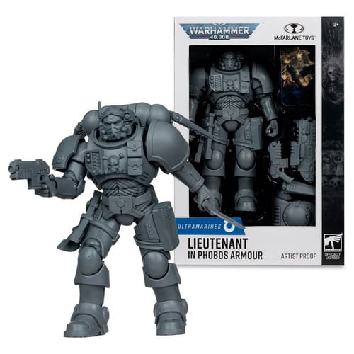 Levně Figurka McFarlane Toys Warhammer 40000 - Lieutenant in Phobos Armour (Artist Proof)