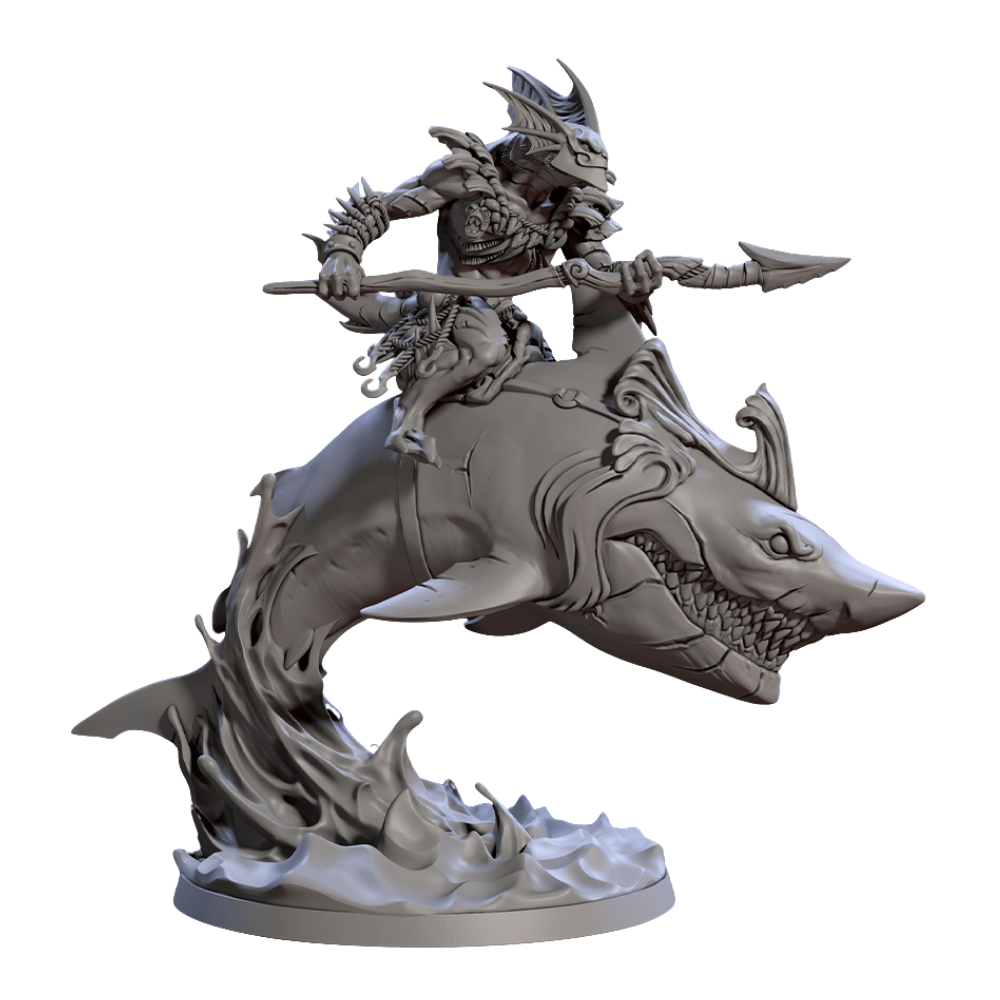 Figurka Mirmidons - Tidal Sharks Rider A | imago.cz