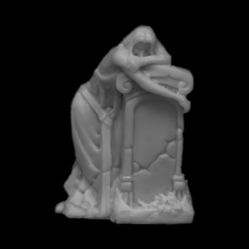 Figúrka Náhrobok smútku Figúrka Náhrobok smútku