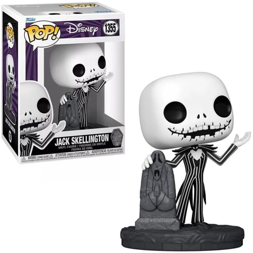 Levně Figurka Nightmare Before Christmas - Jack with Gravestone Funko POP!