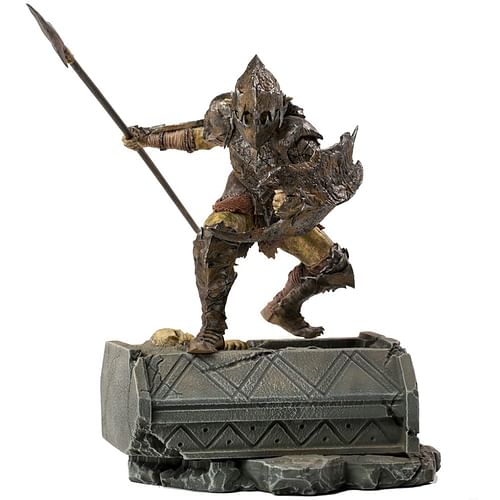 Figurka Pán Prstenů - Armored Orc BDS Art Scale 1/10