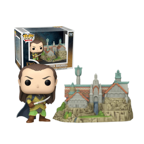 Levně Figurka Pán prstenů - Elrond & Rivendel Funko POP!