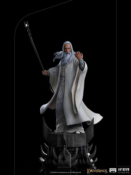 Obrázok Iron Studios Figurka Pán prstenů - Saruman BDS Art Scale 1/10