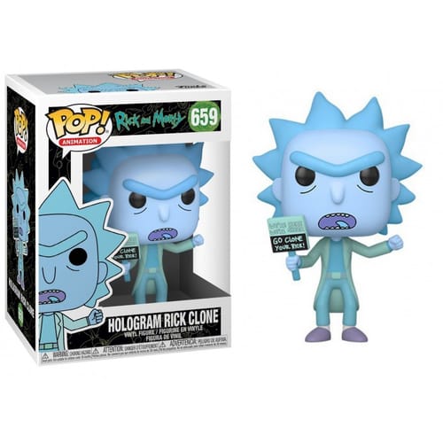 Figúrka Rick and Morty - Hologram Rick Clone Funko Pop! Figúrka Rick and Morty - Hologram Rick Clone Funko Pop!