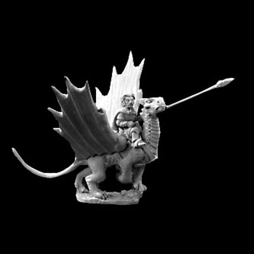 Figúrka Roderic Ambermead and Glitter, Halfling on Dragon Figúrka Roderic Ambermead and Glitter, Halfling on Dragon