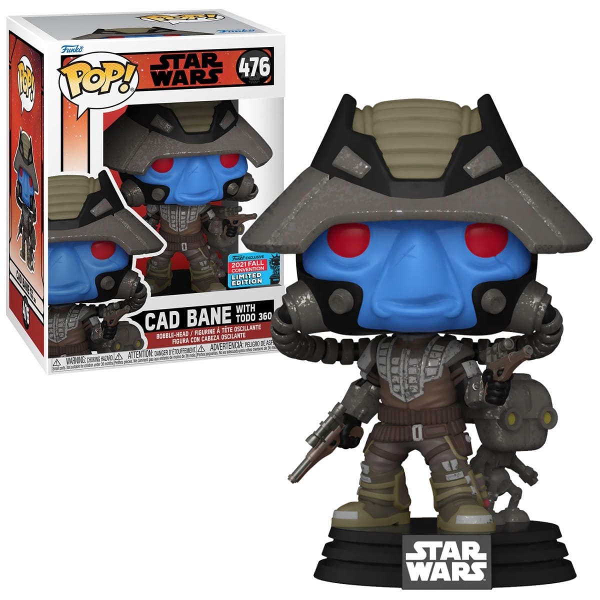 Figúrka Star Wars - Cad Bane with Todo 360 Funko POP!