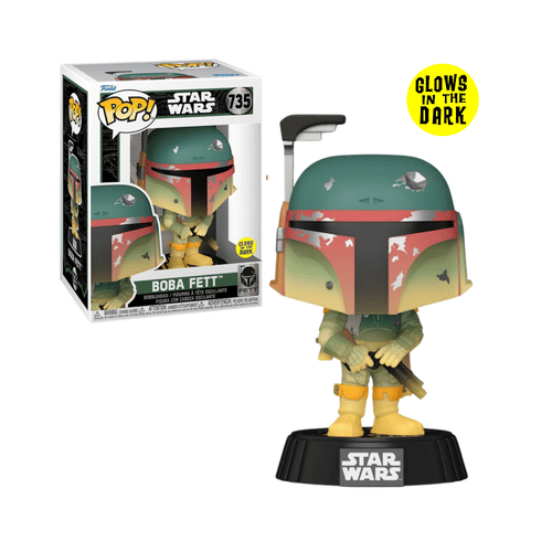 Levně Figurka Star Wars: Fett Legacy GITD - Boba Fett Funko POP!