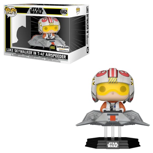 Levně Figurka Star Wars - Luke Skywalker in T-47 Airspeeder Funko POP!